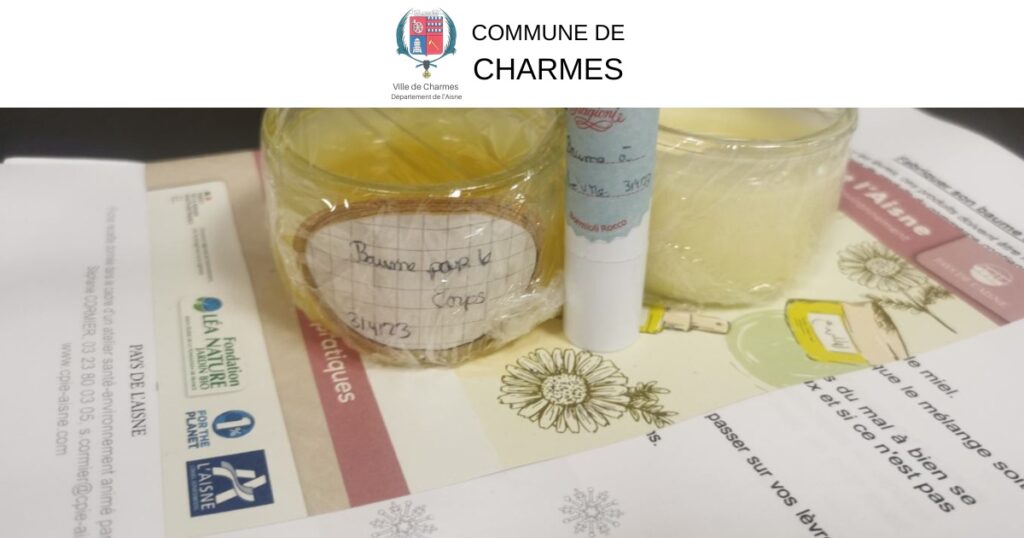 Atelier cosmétiques -FB- Commune Charmes Aisne