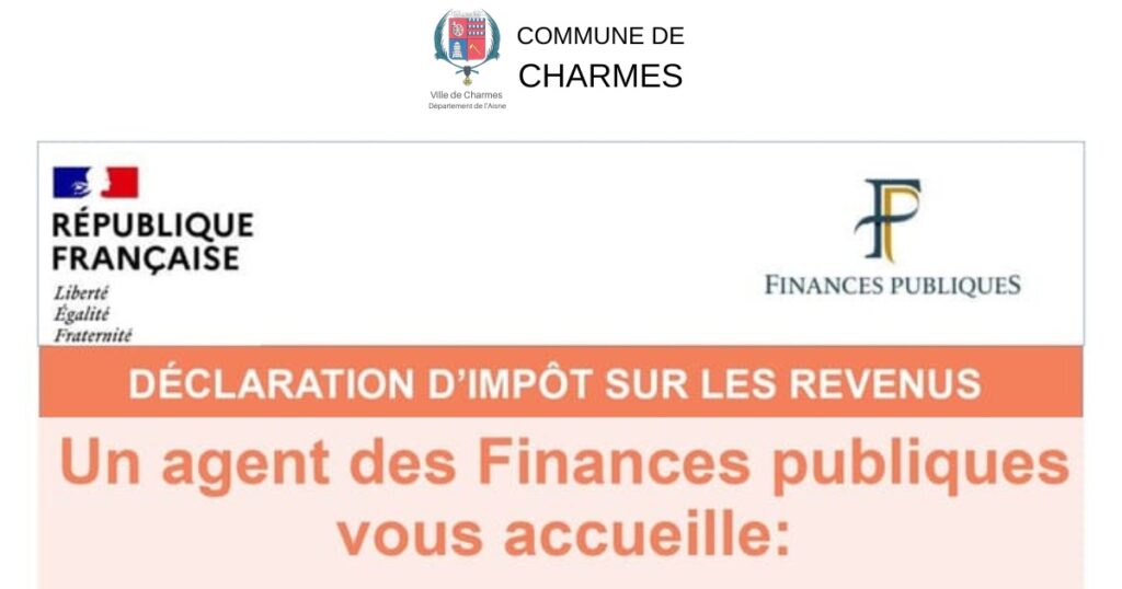permanences organisées par la DDFIP au sein de l’Espace France Services De La Fère -FB- Commune de Charmes Aisne