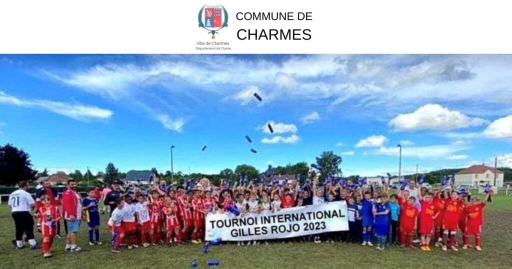 Tournoi international « Gilles Rojo » 2023 -FB- Commune Charmes Aisne