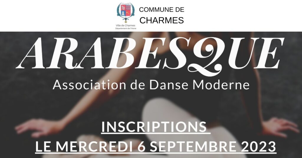Journée d'Inscription ARABESQUE - Commune Charmes Aisne