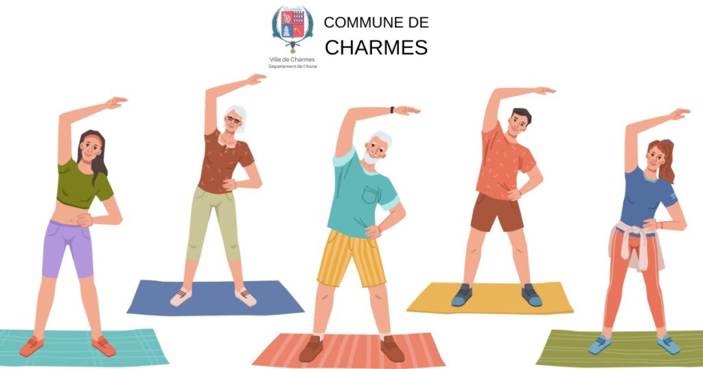 Annulation du cours de gym de demain - Commune Charmes Aisne