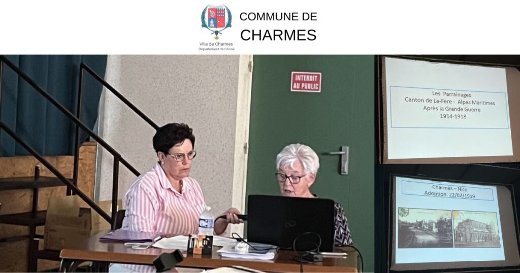 Journées européennes du patrimoine - Commune Charmes Aisne