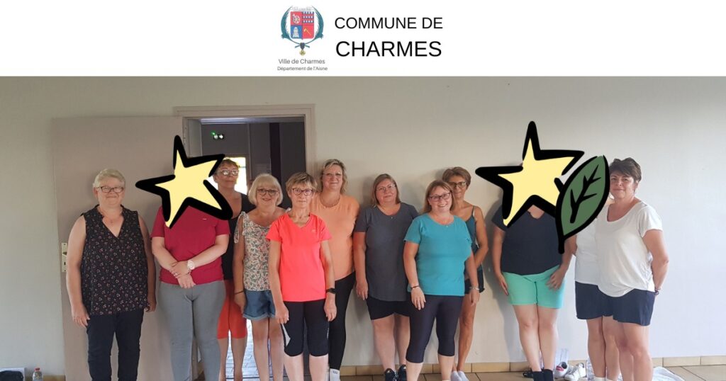 La rentrée de l'atelier Gym - Commune Charmes Aisne