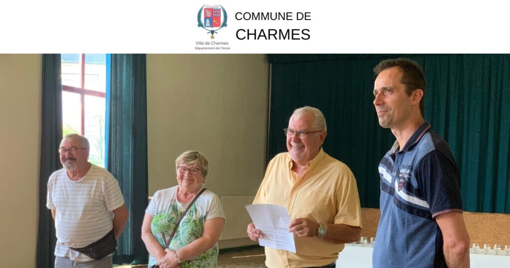 Réception de la rentrée scolaire 20232024 - Commune Charmes Aisne