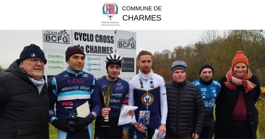« Cyclo-cross, championnats de l’Aisne » Ça roule à CHARMES ! -FB- Commune de Charmes Aisne