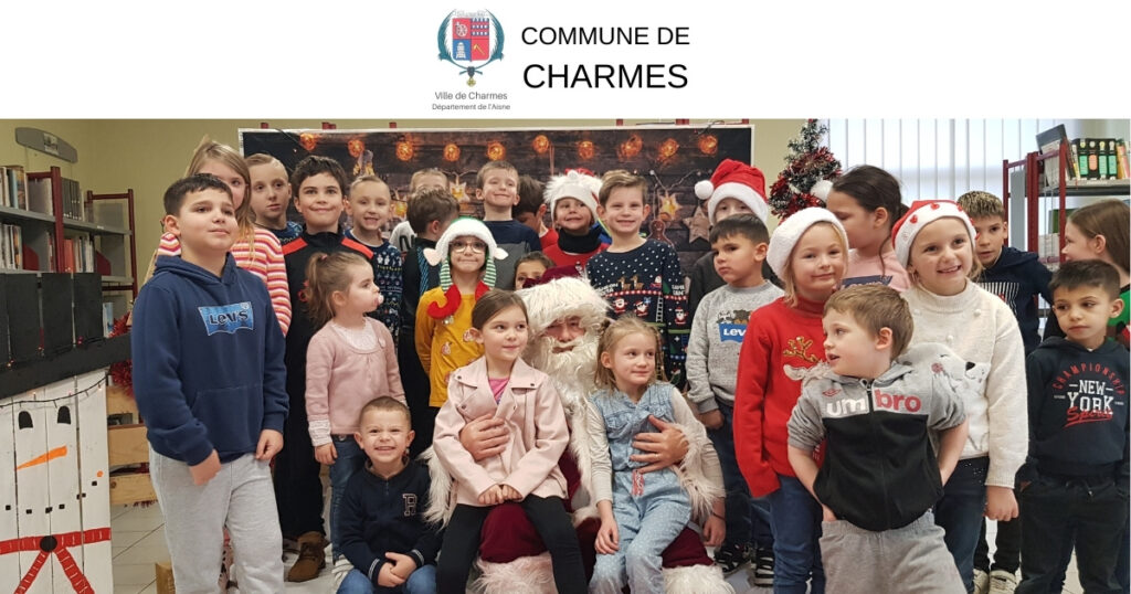 L’après-midi de Noël à la bibliothèque - Commune Charmes Aisne