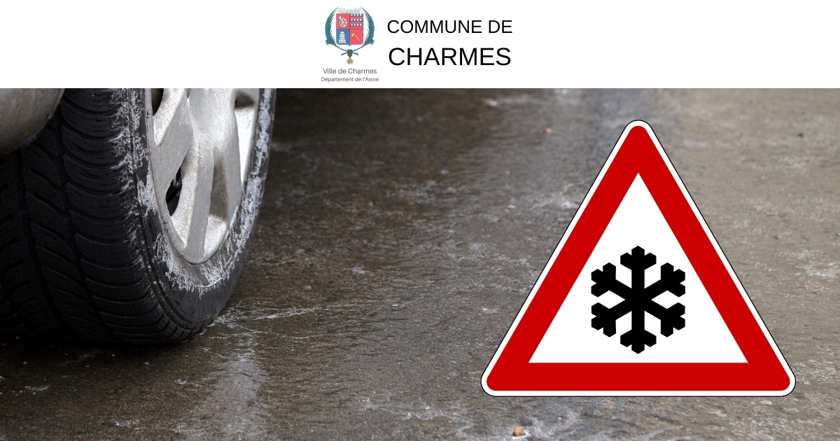 Alerte Météorologique Suspension des Services Publics dans l’Agglomération Chauny – Tergnier – La Fère -Commune Charmes Aisne