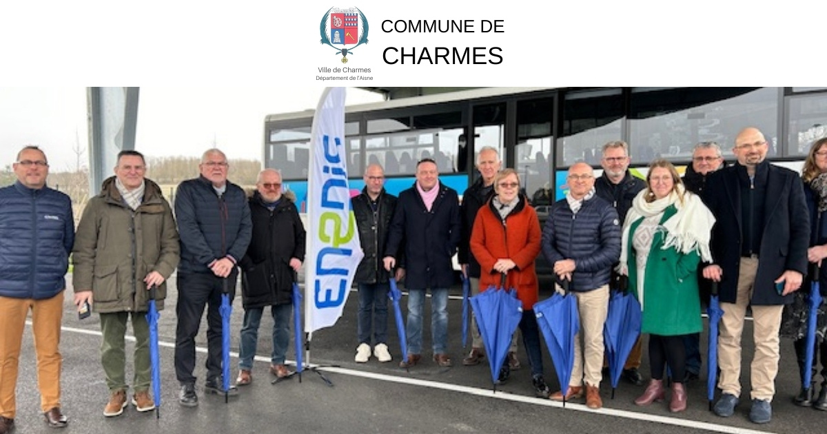 Visite du premier site d’autoconsommation de l’Aisne organisée par ENEDIS -FB- Commune Charmes Aisne