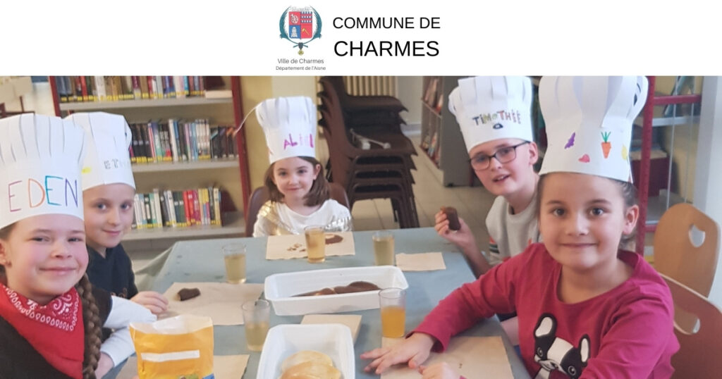 Atelier chandeleur Crêpes party à la bibliothèque -FB- Commune Charmes Aisne