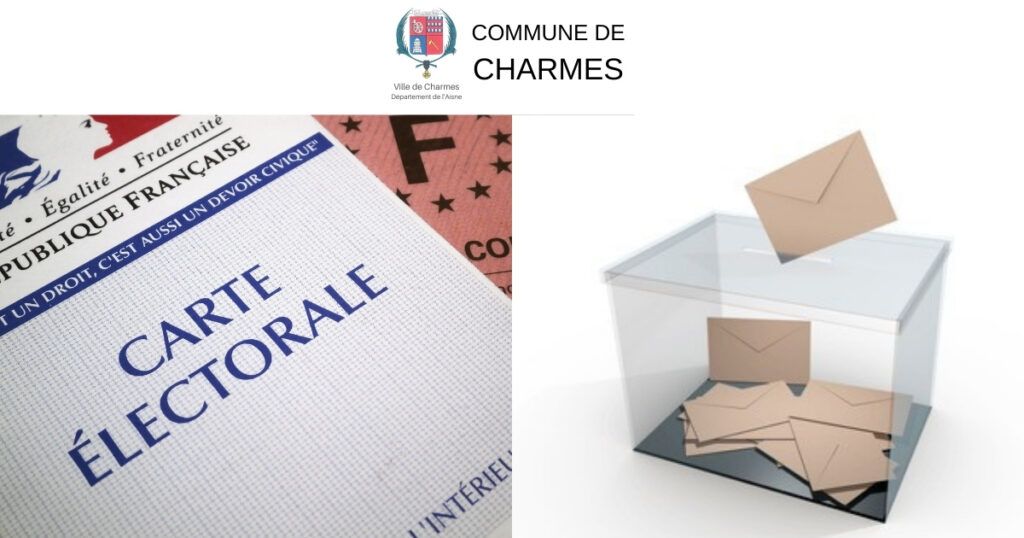 Elections - Campagne de radiation 2024 - Commune Charmes Aisne