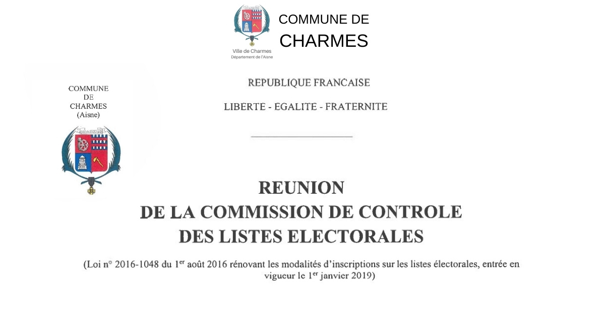 Commission de contrôle du 18 mai 2024 -fb- Commune de Charmes Aisne