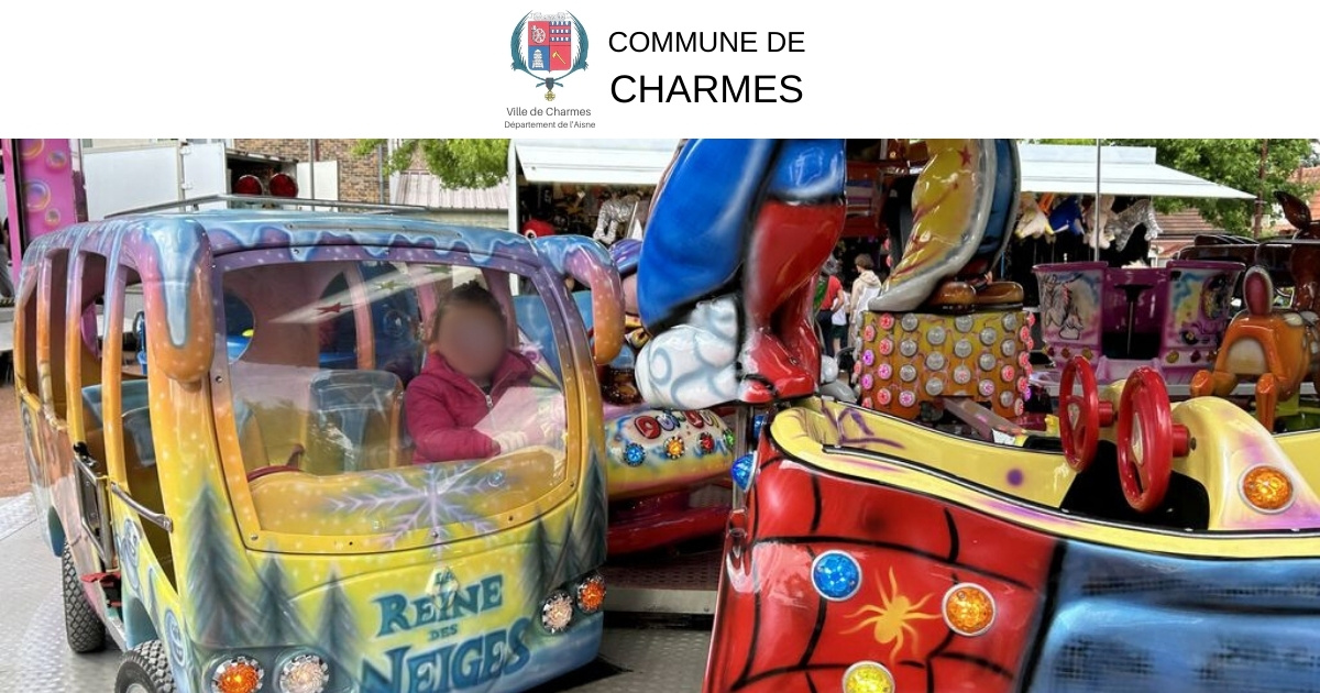 Fête communale 2024 - FB - Commune Charmes Aisne