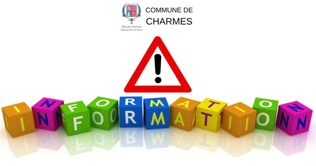 Acte de vandalisme - Commune Charmes Aisne