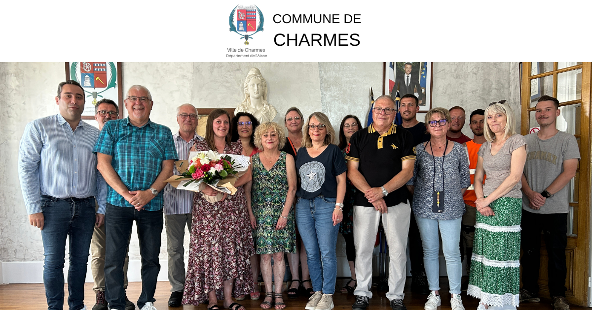 Départ de Camille PAQUET - Commune Charmes Aisne