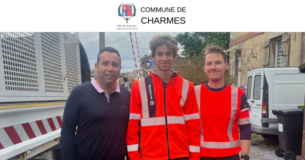 Dispositif CAP’ Jeunes Trois bénéficiaires en 2024 - Commune Charmes Aisne