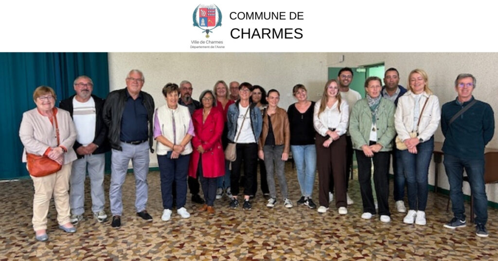 Pot de la rentrée des classes à Charmes -Commune Charmes Aisne