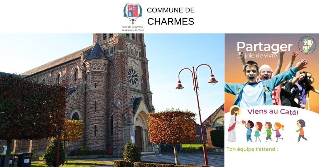 Inscriptions au Catéchisme Rentrée 2024 - Commune Charmes Aisne