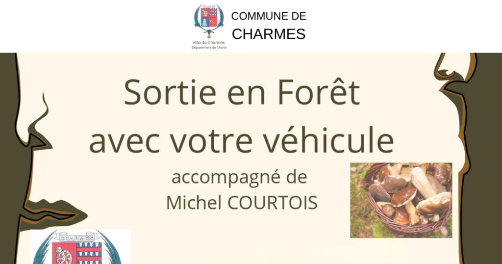 Sortie en Forêt - Commune Charmes Aisne