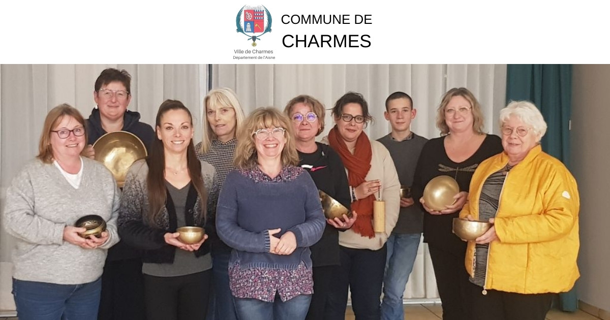 Initiation aux bols tibétains -FB- Commune Charmes Aisne