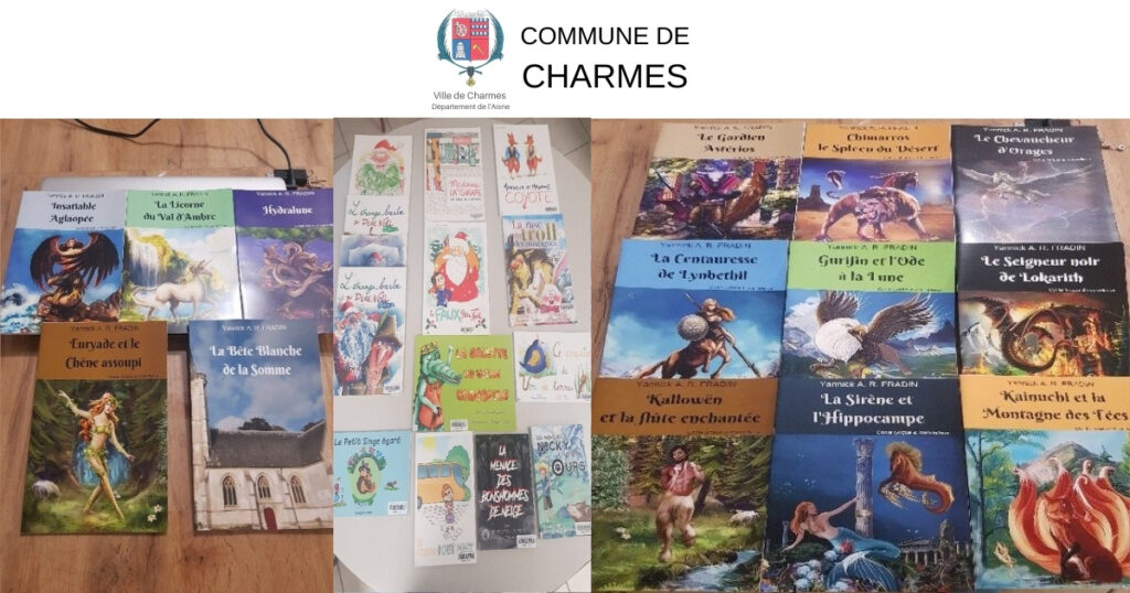 2025 Des nouveautés dans les livres à la bibliothèque de Charmes - Commune Charmes Aisne