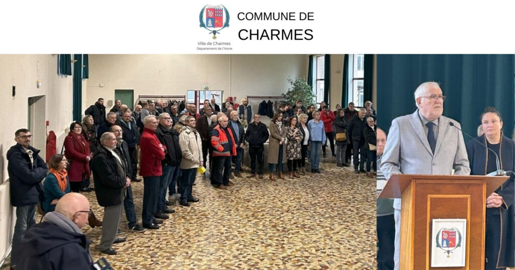 Cérémonie des vœux 2025 -FB- Commune Charmes Aisne