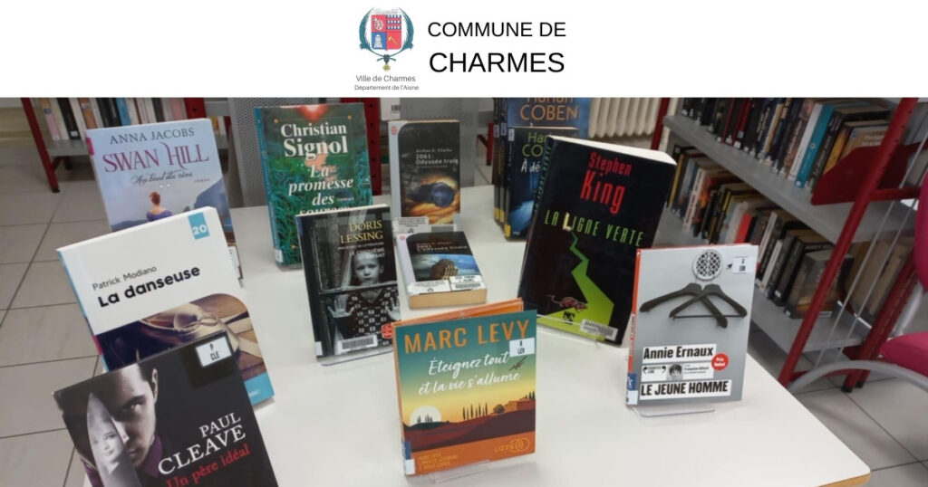 INFORMATIONS Bibliothèque de Charmes - Commune Charmes Aisne