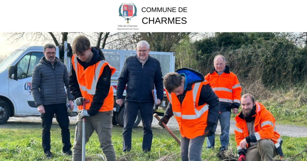 La commune agit contre le ruissellement des eaux - FB - Commune de Charmes Aisne