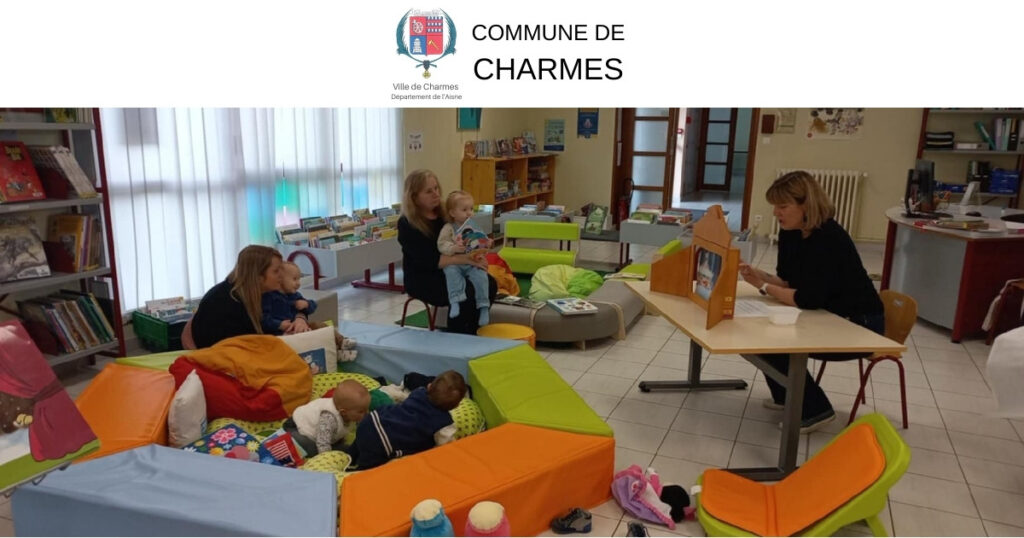 Atelier mini lecteurs -FB- Commune Charmes Aisne