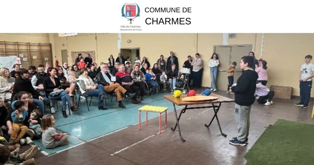 Spectacle de clôture des ALSH de février 2025 - Commune Charmes Aisne