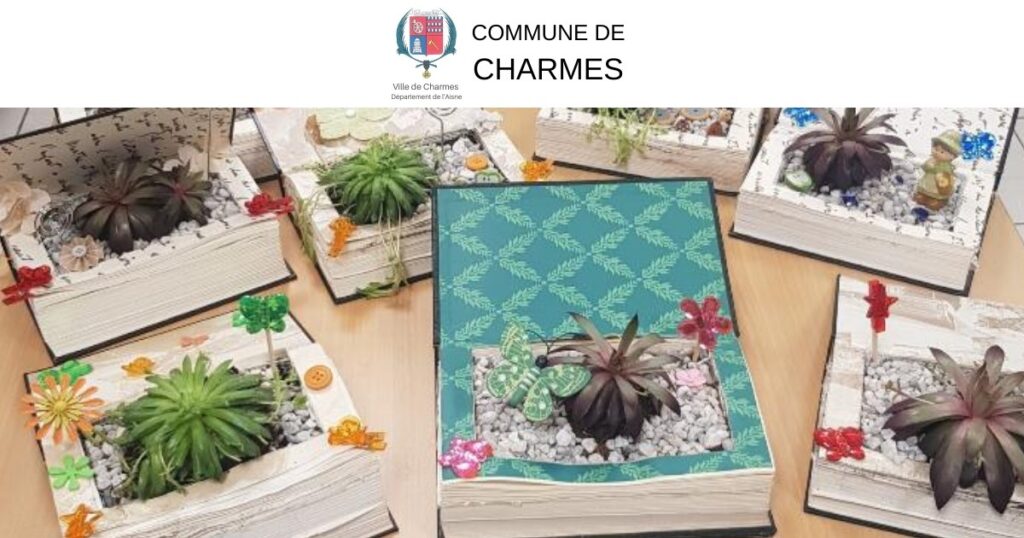 Atelier livre végétal -FB- Commune Charmes Aisne