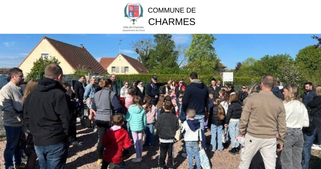 La grande chasse aux œufs de Pâques -FB- Commune Charmes Aisne