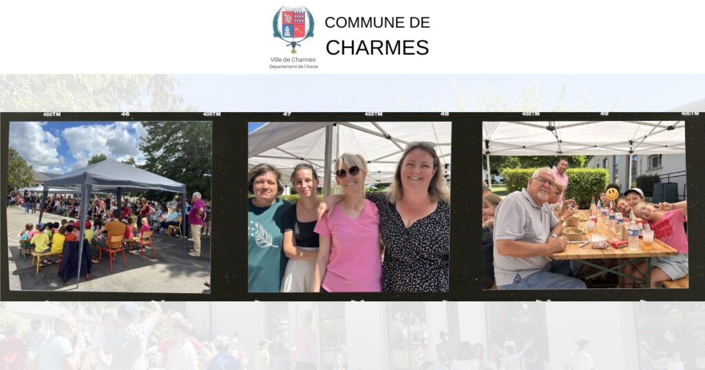 Une belle fin d’année entre kermesse et repas festif -Une- Commune Charmes Aisne