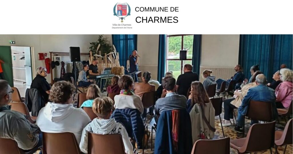 Journée du patrimoine le 21 septembre 2025 -Une- Commune Charmes Aisne