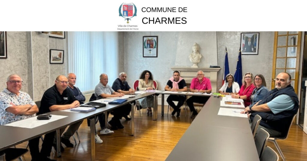Réunions commission animation -Une- Commune Charmes Aisne