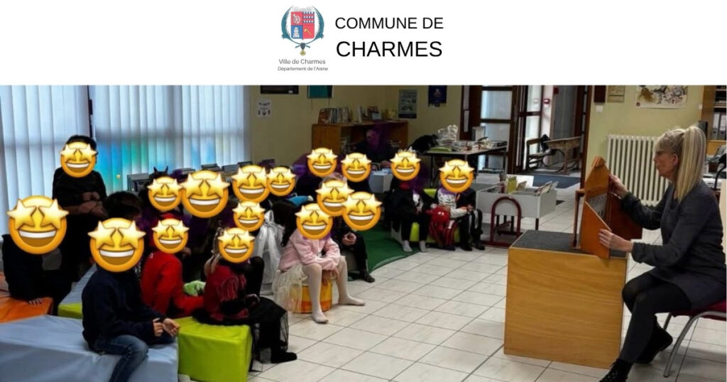 La bibliothèque, un lieu vivant au service des écoles -Une- Commune Charmes Aisne