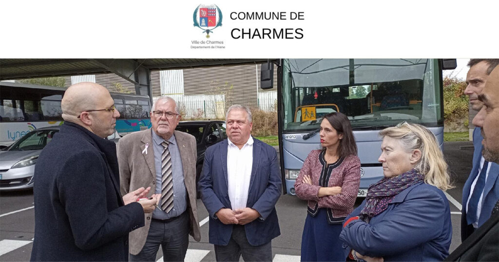 Mme la Préfète en visite officielle à CHARMES -Une- Commune Charmes Aisne