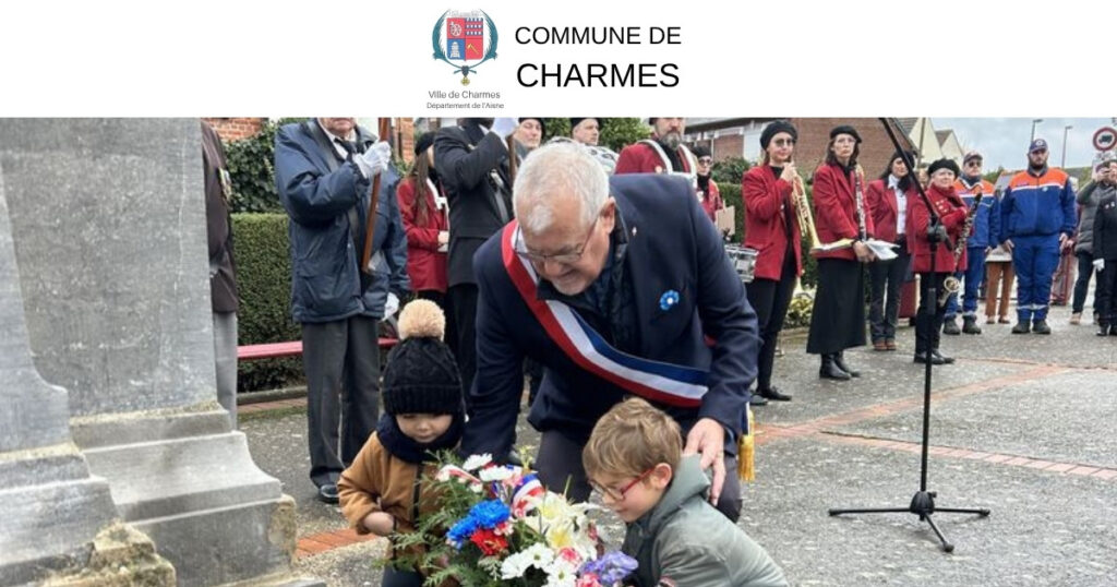 Charmes se souvient une commémoration du 11 novembre chargée d’émotion et de sens -Une- Commune Charmes Aisne