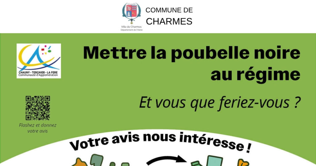 Consultation publique - Prévention des déchets à Charmes -Une- Commune Charmes Aisne