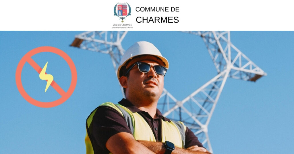 Coupures de courant à Charmes - 24 novembre 2025 -Une- Commune Charmes Aisne