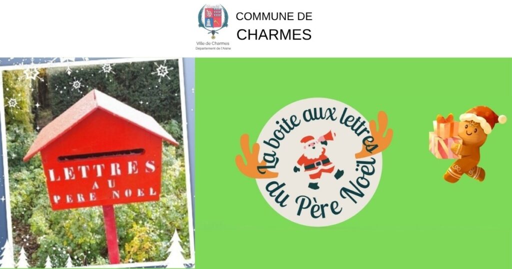 La boîte aux lettres du Père Noël - Une - Commune Charmes Aisne