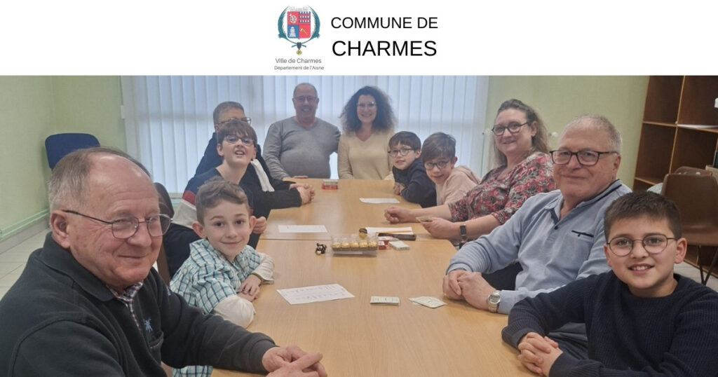 séance d’initiation à la belote et au scrabble -Une- Commune Charmes Aisne