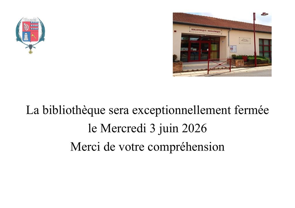 fermeture-bibliotheque-charmes-3-juin-2026 - Commune Charmes Aisne