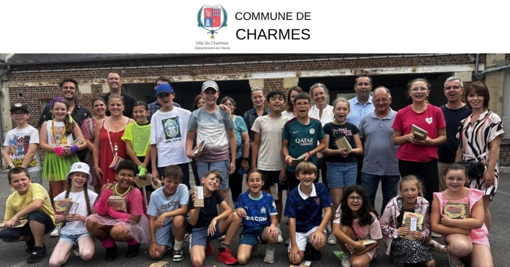 Clap de fin sur une belle année scolaire -Une- Commune Charmes Aisne