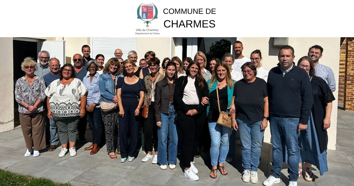 À Charmes, une rentrée entre convivialité et grands projets -Une- Commune Charmes Aisne